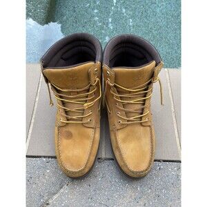 Timberland 72540 Wheat Nubuck Leather Boots Lace-Up Men's Sz 11.5